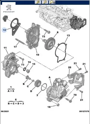Enjeksiyon Pompa Contasi  Boxer Iii 2.0 Euro6 resmi