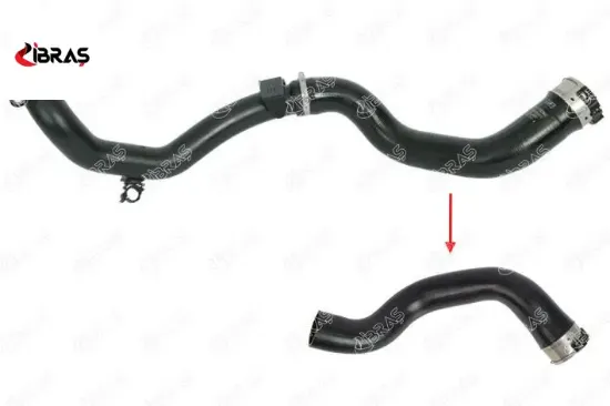 Turbo Hortumu (plastik Boru Hariç)    500l-egea   1.3d  2012-> resmi