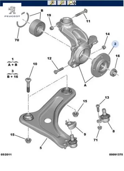 Ön Porya 72mm 1007- 206-207-208-301-2008-c2-c3 resmi