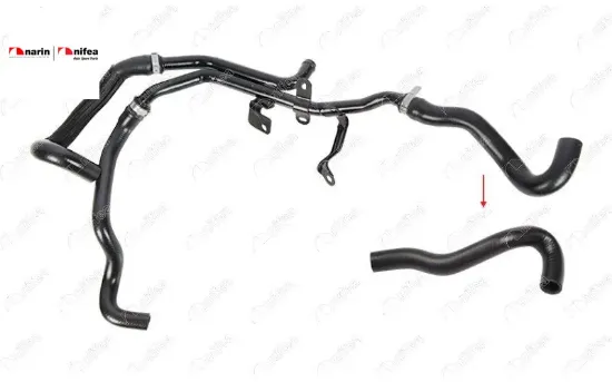 Su Hortumu Metal Boru Hariç Nemo-bipper 1.4 Hdi Nifea  1323.CW  PEUGEOT, CITROEN 17668 resmi