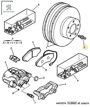 Kilit Karşiliği -küçük Boxer.ducato Peugeot    CITROEN 4228.25 resmi