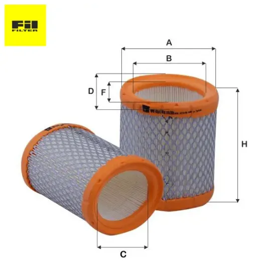 Hava Filtresi 106-306-partner 1.4i/1.6i Fil Filter  1444.85/ 1444.ST/ E147003/ C14  PEUGEOT, CITROEN HPU4311 resmi