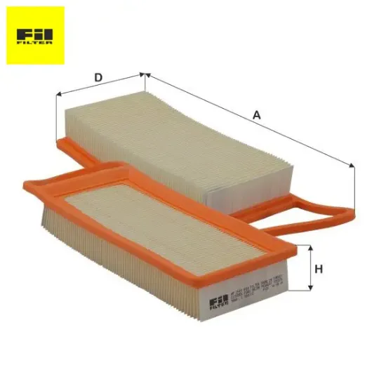 Hava Filtresi 206-207-307-bipper 1.4hdi Fil Filter  1444.VZ/ 1444.W9/ 1444.X2/ E14  CITROEN, FORD, TOYOTA, PEUGEOT, MAZDA HP2149 resmi