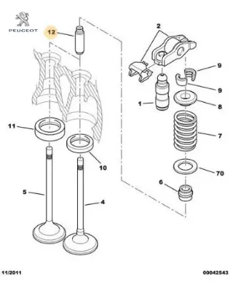 Subap Gayiti Peugeot    PEUGEOT, CITROEN 0220.A1 resmi