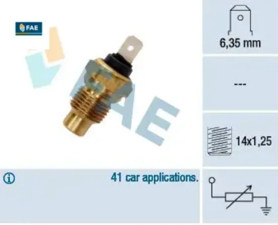 Hararet Müşürü İbre İkaz J9 2,5d Fae  0242.63   31280 resmi