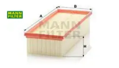 Hava Filtresi Caddy-golf-jetta-passat Mann-filter  1K0129620D-1K0129620F-1K0129620G  VOLKSWAGEN, AUDI, SKODA, SEAT C35154 resmi