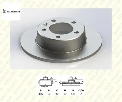 Arka Fren Disk Aynasi  Master Ii-movano 2.2-2.5 resmi