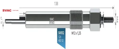 Isitma Bujisi Rj9-premier-nkr 2.8d 11v Svac  K590301/ WK0906/ 8-94140115-2/   SV052 resmi