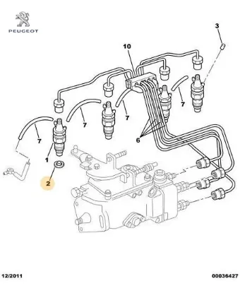 Enjektör Contasi S-2800 Peugeot 1981.52 resmi