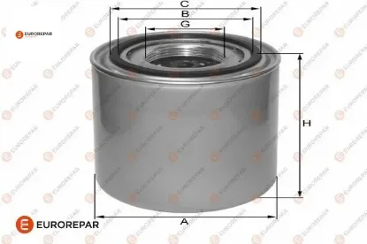 Yağ Filtresi 107 C1 Corolla Yaris Avensis Eurorepar  1616399880/ 1109.AZ/ E149162/   PEUGEOT, MAZDA, NISSAN, TOYOTA, SUZUKI, LEXUS, CITROEN 1682274480 resmi