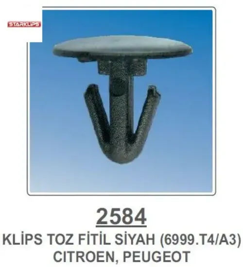 Motor Kaput Klipsi Partner-boxer-307-406-806-607 6999.A3/ 6999.T4 resmi