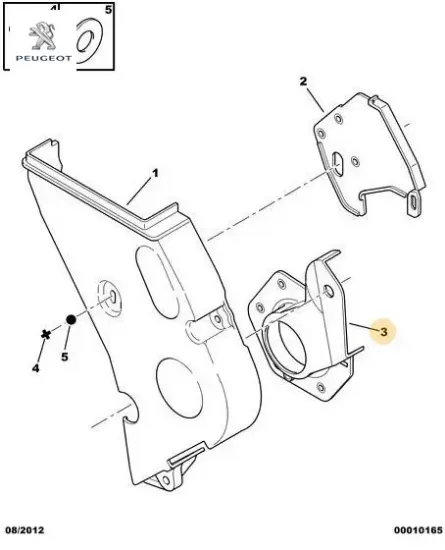 Triğer Kapaği Peugeot 0320.V5 resmi