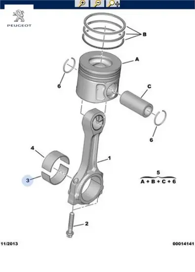 Kol Yatak Std. Boxer-jumper-v347 2.2hdi 06-> resmi