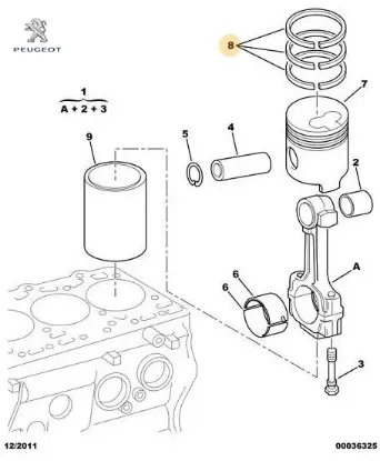 Sekman Tk.onarim S-2800 Peugeot 0640.S6 resmi