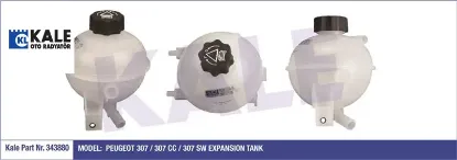 Yedek Su Deposu Kapakli 206-307 1.4-1.6-2.0 resmi