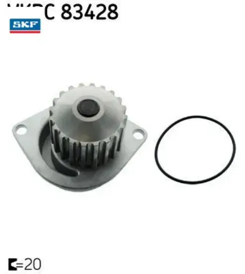 Devirdaim Pompasi 106-206-306-205-405 1.6 /tu5jp Skf  1201.E4/ 1623096180  CITROEN, ROVER, PEUGEOT, NISSAN VKPC 83428 resmi