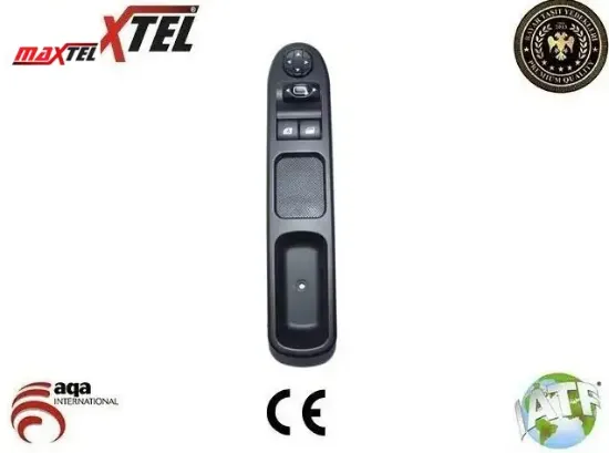 Cam Açma Düğmesi Ön Sol 207 06-12 13 Fiş resmi