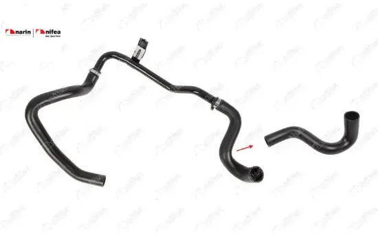 Radyatör Çikiş Hortumu Metal Boru Hariç Nemo-bipper 1.4 Hdi Nifea  1343.KQ  PEUGEOT, CITROEN 17717 resmi