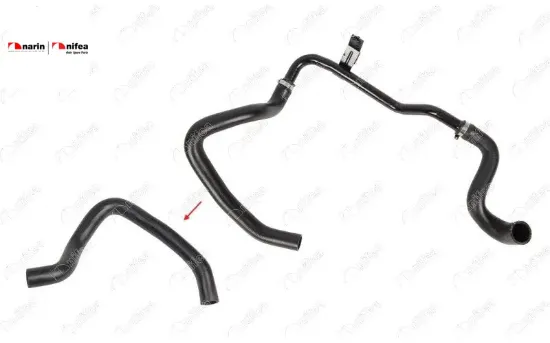 Radyatör Çikiş Hortumu Metal Boru Hariç Nemo-bipper 1.4 Hdi Nifea  1343.KQ  CITROEN, PEUGEOT 17718 resmi