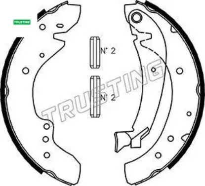 Arka Fren Balatasi Pabuç.  Boxer-1  1.4 Trusting  4241.H4 resmi
