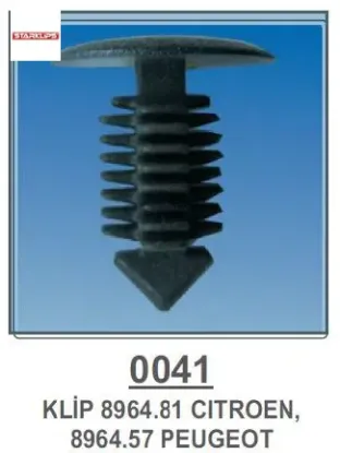 Yan Duvar İç Kaplama Klips  306-307-partner resmi