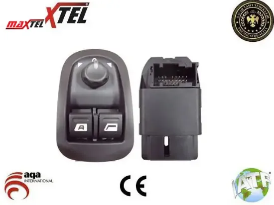 Cam Açma Düğmesi 206 2 96-08 206+ Te3 09-> 6554.WA resmi