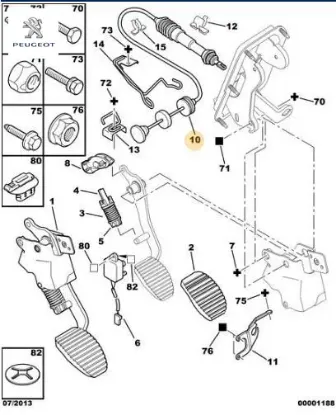 Debriyaj Teli     Partner-berlingo Vp/vu(m59) resmi