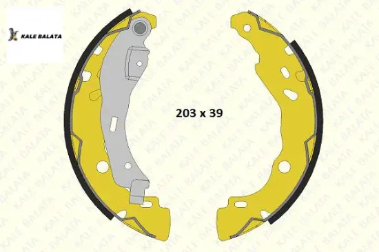 Arka Fren Balatasi 208-301-logan-clio Ii resmi