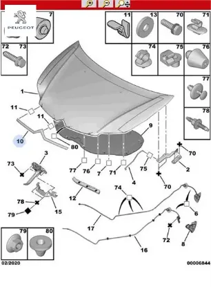 Kaput Çavus Arma C4 Peugeot 7966.22 resmi