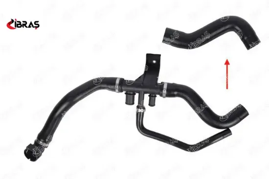 Radyatör Alt Hortum Kısa Uç Parça Boxer Iii-ducato resmi