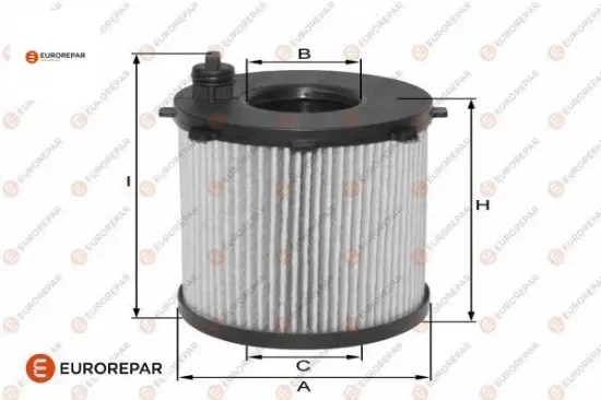 Erp Yağ Filtresi   Granland-301-2008-3008-5008-rifter-transit-c3-c4-s40-mazda2-scudo-asx-proace resmi