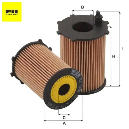 Yağ Filtresi 206-focus-scudo-aygo-v70 1.4/1.6hdi resmi