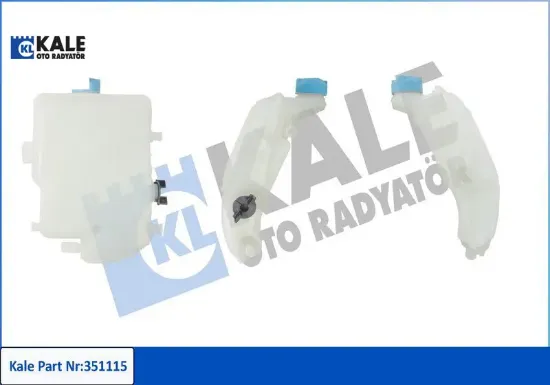 Yedek Su Deposu  206 2.0-ew10j4 Kale Radyatör  1323.06  PEUGEOT 351115 resmi