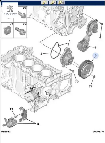 Devirdaim Kasnaği 207-208-308-508-berlingo-c3-c4-c5-ds3 1.6 Mini R56-cooper-bmw 116i-118i-316i-320i resmi