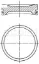 Piston Segman 75,00mm Std.106-206-306 1.4 8v/ Tu3a 0114.W7/ 0118.L4/ 7888STD/  1, resmi