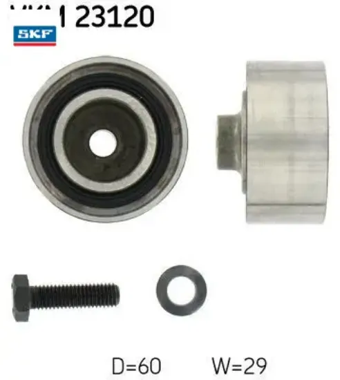 Eksantrik Gergi Rulmani106-saxo 1,4/1,5d Skf  0830.37/ 0830.63  FIAT, CITROEN, NISSAN, LANCIA, PEUGEOT, ROVER, TOYOTA, SUZUKI VKM 23120 resmi