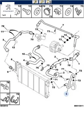 Su Hortumu Peugeot 1307.PL resmi