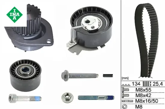 Triger Seti+devirdaim Komple 206 1007 207 307 308 Partner Berlingo C2 C3 C4 C5 resmi