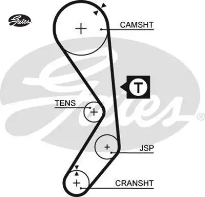 Eksantrik Kayişi 138 Diş  Tempra-tipo-slx resmi