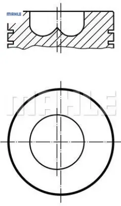 Piston Segman 94,40m+0,40 Boxer-ducato 2.8hdi/jtd. resmi