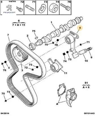 Gergi Bilyasi Peugeot  531 0048 10/ VKM 13241   SUZUKI, ROVER, PEUGEOT, FIAT, HYUNDAI, CITROEN 0829.33 resmi