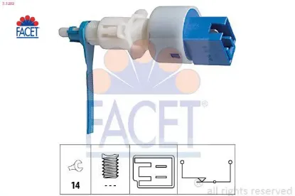 Debriyaj Pedal Müşürü 2 Fişli Bipper 1.4 Hdi 08-> resmi