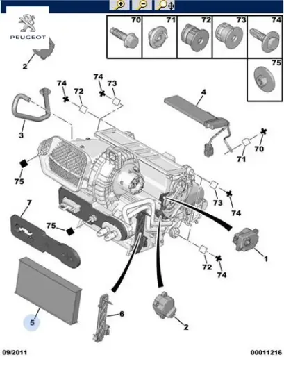 Polen Filtresi 407 1.6/1.8/2.0/2.2/2.7 Hdi/715570/ resmi