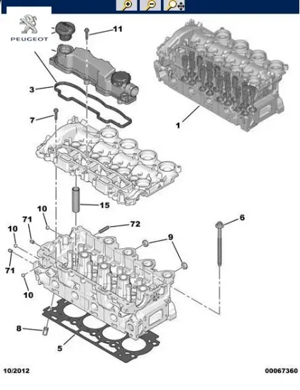 Yağ Doldurma Kapaği 206-306-307-407-fiesta-focus resmi