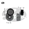 Alternatör Rulmani Kütüklü Partner-206  Dw8 1613840080/ 5751.74/ 963678278 resmi