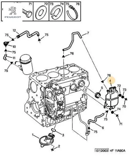 Yağ Kutusu     Boxer S2800 Peugeot 1180.G7 resmi