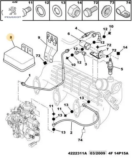 Isitma Kutusu  Boxer Peugeot 5981.37 resmi