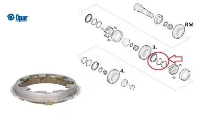 3.vites Senkromenç Sari Seti Ducato Iii-jest resmi