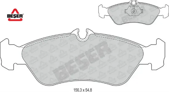 Arka Fren Balatasi Lt35-sprinter 313-316 Cdi 96-06 resmi
