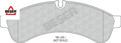 Arka Fren Balatasi Magirus Y.m Daily Iii 2010-> resmi